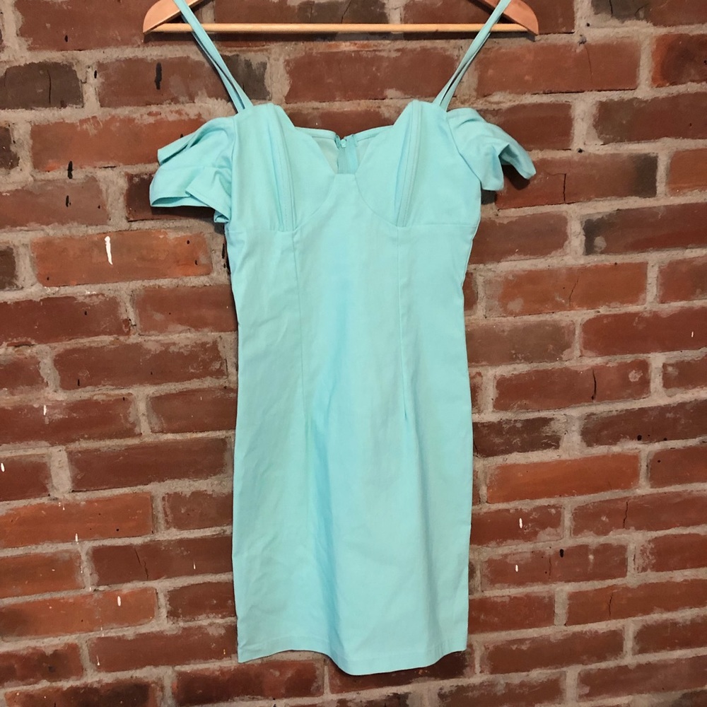Lulu’s aqua dress xs